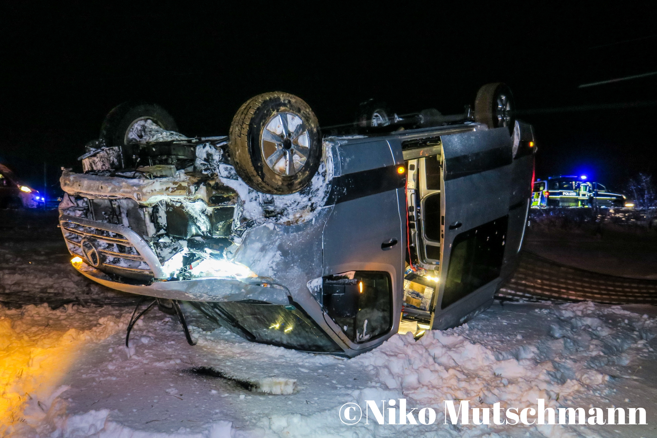 Einsatz 2/2021: TMR2 – A72 Richtung Hof, PKW von Fahrbahn abgekommen